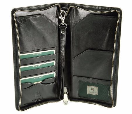 Портмоне дорожнє шкіряне Visconti MZ-101