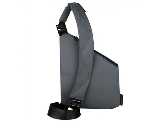 Мужской тканевый слинг через плечо Tiding Bag S1-001A черный