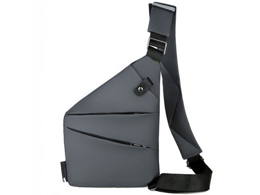 Мужской тканевый слинг через плечо Tiding Bag S1-001A черный