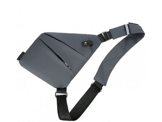 Мужской тканевый слинг через плечо Tiding Bag S1-001A черный