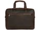 Кожаная мужская сумка для ноутбука Royal Bag RB005A черный 3