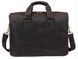 Мужская кожаная сумка Tiding Bag 7167A черный 2