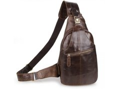 Мужская кожаная сумка-рюкзак TIDING BAG 2467C