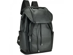 Мужской кожаный рюкзак Tiding Bag B3-174A черный