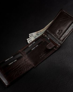 Кошелек мужской кожаный Badura B-N61-MIL
