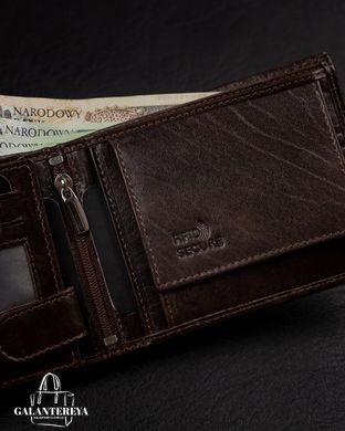 Кошелек мужской кожаный Badura B-N61-MIL