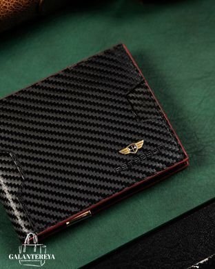 Зажим для денег мужской кожаный Peterson PTN N78-CA