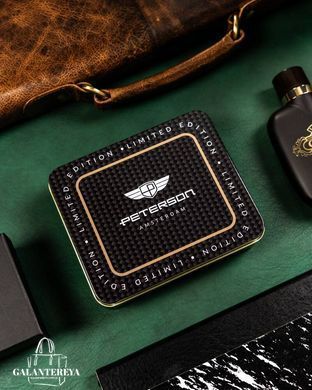 Зажим для денег мужской кожаный Peterson PTN N78-CA