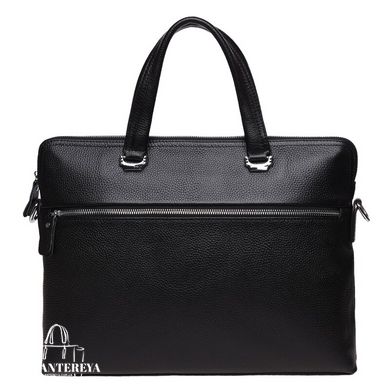 Мужская кожаная сумка для ноутбука Keizer K19157-1-black черный