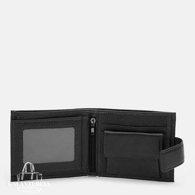 Портмоне чоловіче шкіряне Ricco Grande K1620bl-black чорне