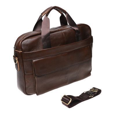 Сумка мужская кожаная Borsa Leather 1t9036-black