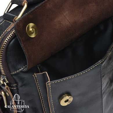 Сумка мужская кожаная Borsa Leather K16210-brown