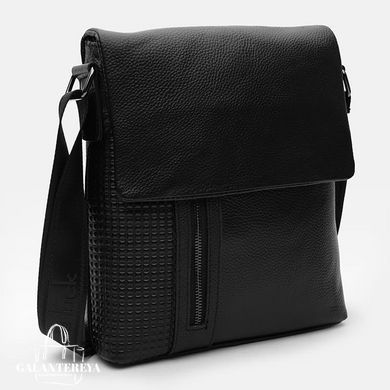 Сумка мужская кожаная Keizer K10122bl-black