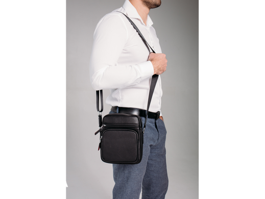 Мессенджер мужской кожаный Tiding Bag SM8-1022A