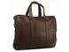Мужская кожаная сумка для ноутбука Tiding Bag 201LB коричневый 1