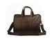 Мужская кожаная сумка для ноутбука Tiding Bag 201LB коричневый 2