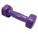 Гантели для фитнеса виниловые 1 кг 2 шт набор FORTE GO DO GD1P фиолетовый