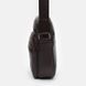 Сумка через плечо мужская кожаная Keizer K18360br-brown коричневая 4