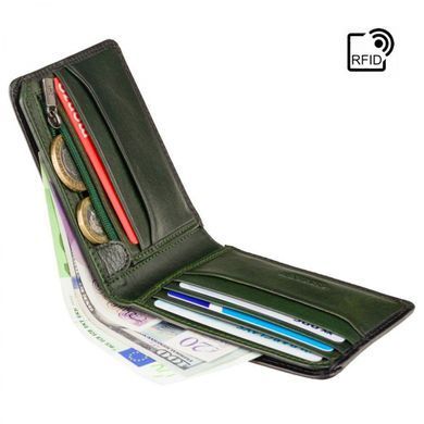 Кошелек мужской кожаный Visconti AT63 Roland c RFID