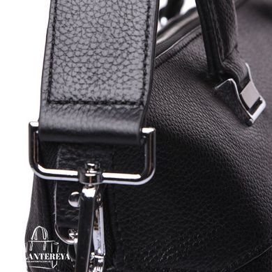 Мужская кожаная сумка для ноутбука Keizer K19158-1-black черный