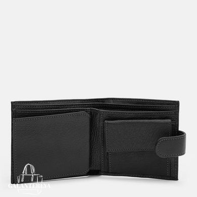 Портмоне мужское кожаное Ricco Grande K12020-4bl-black черное