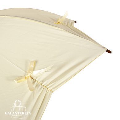 Зонт-трость женский механический Fulton L908 Kensington UV Beige (Бежевый)