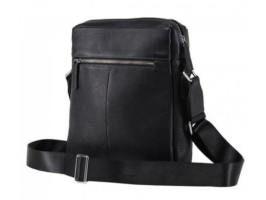 Мужской кожаный мессенджер Tiding Bag NM17-9080-2A черный