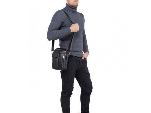 Мужская кожаная сумка через плечо Tiding Bag 5009A