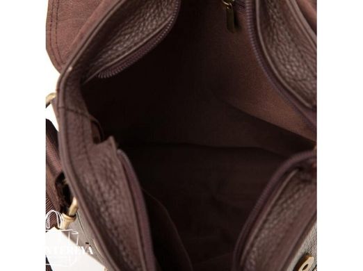Мужской кожаный коричневый мессенджер Tiding Bag Tiding Bag A25-238
