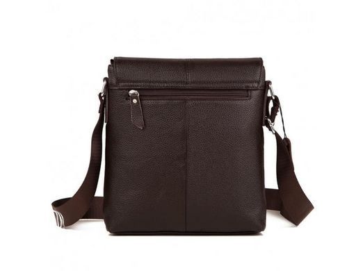 Мужской кожаный коричневый мессенджер Tiding Bag Tiding Bag A25-238