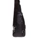 Сумка слінг чоловіча (однолямковий рюкзак) шкіряний Borsa Leather K16603 3