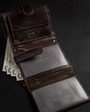 Кошелек мужской кожаный Badura B-N104L-MIL