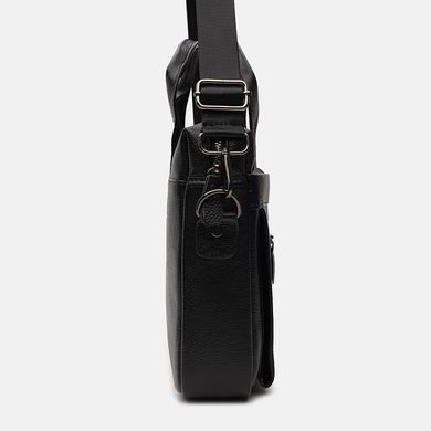 Сумка чоловіча шкіряна Keizer K18912bl-black чорна