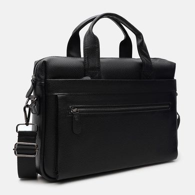 Сумка чоловіча шкіряна Keizer K18912bl-black чорна