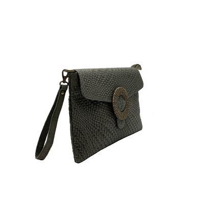 Жіноча шкіряна сумочка-клатч Italian fabric bags 2197