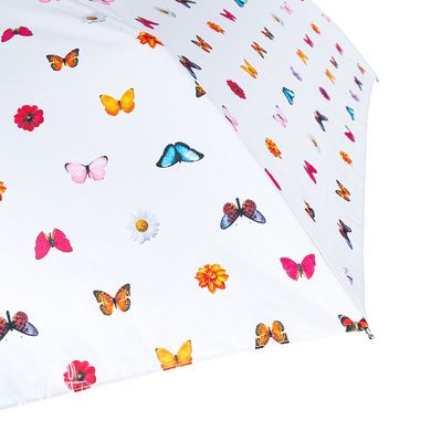 Зонт женский механический Fulton Superslim-2 L553 Multicolored, butterflies (Разноцветный, бабочки)