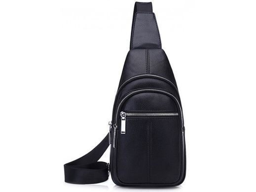 Мужской кожаный мессенджер Tiding Bag A25F-5060A черный