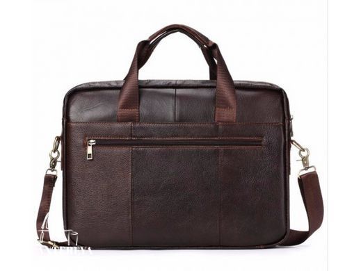 Мужская кожаная сумка для ноутбука Bexhill Bx1128C коричневый