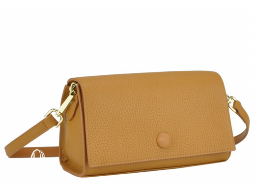 Женская кожаная сумка Riche W14-7727LB коричневый
