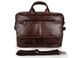 Мужская кожаная коричневая сумка Tiding Bag 7085C 4