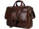 Мужская кожаная коричневая сумка Tiding Bag 7085C 1