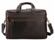 Кожаная сумка для ноутбука Tiding Bag 7319R коричневый 4