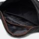 Сумка на пояс чоловіча шкіряна Keizer K10429bl-black чорна 5