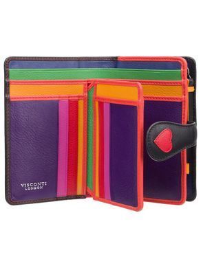 Кошелек женский кожаный Visconti LV4 Crush Love c RFID