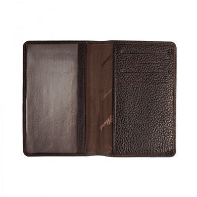 Кошелек мужской кожаный (портмоне для путешествий, тревелер) Ashwood TW01