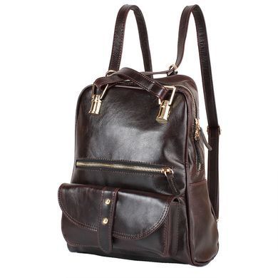 Рюкзак женский кожаный LASKARA LK-DM229-dark-bordeaux