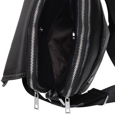 Сумка через плечо мужская кожаная Keizer K13508-black