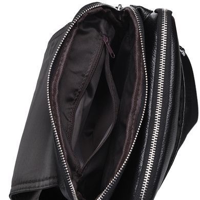 Сумка через плечо мужская кожаная Keizer K13508-black