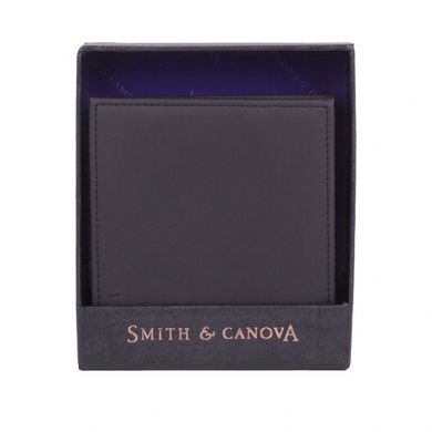 Портмоне мужское кожаное Smith & Canova 92410 Romano (Black)