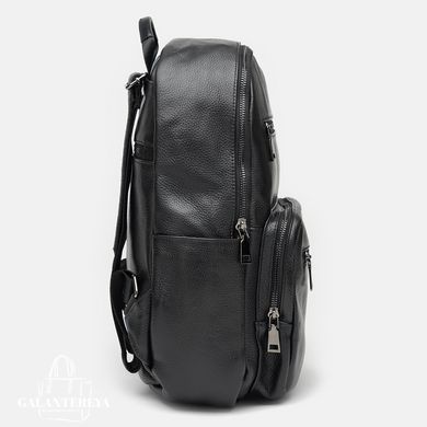 Рюкзак мужской кожаный Borsa Leather K12626-black